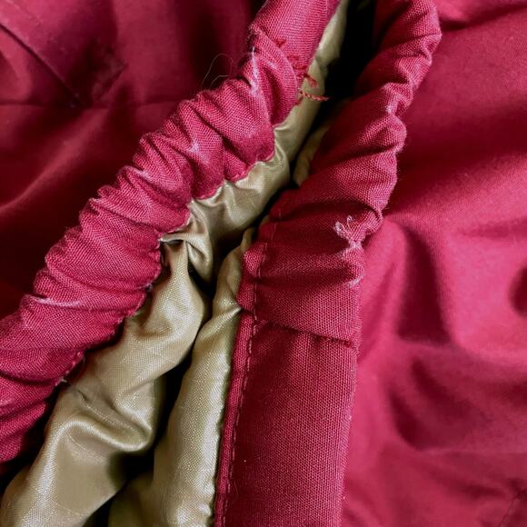 Vintage 80s The North Face Brown Label Down Puffer Vest Gorpcore Winter Women L - Picture 14 of 16